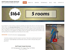 Tablet Screenshot of gulfcoastcarpetsvcs.com